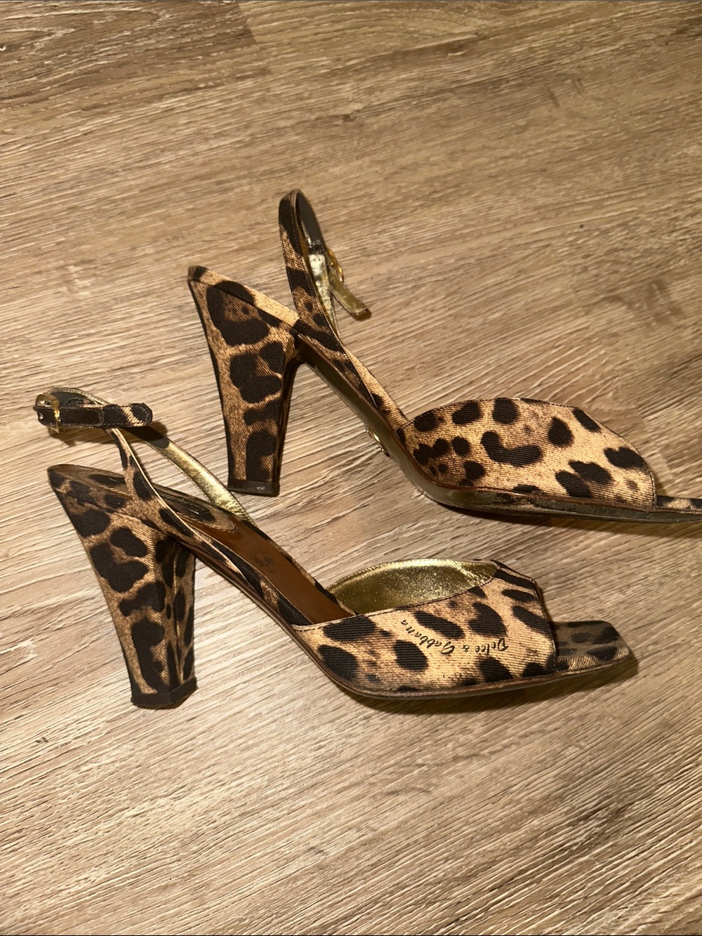 Dolce & Gabbana Strappy Sandal Heels